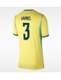 Brazílie Gabriel Magalhaes #3 Domácí Dres pro Dámské MS 2026 Krátký Rukáv
